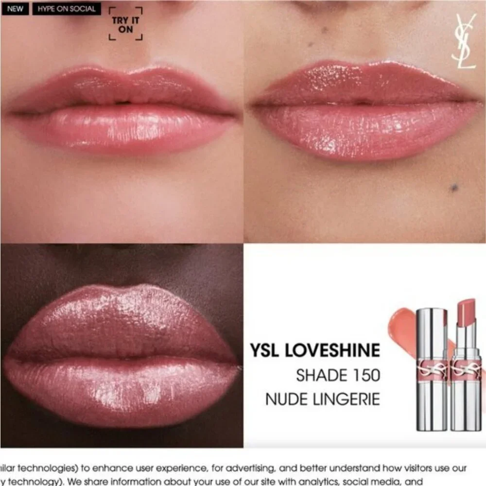 Yves Saint Laurent LoveShine Lipstick - 150 Nude Lingerie